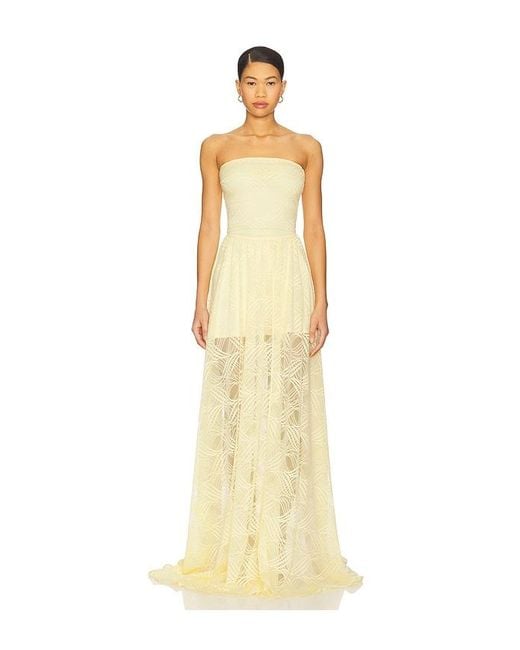 OW Collection Metallic X Revolve Cleo Maxi Dress