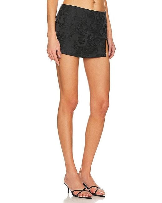 superdown Black Zya Mini Skirt
