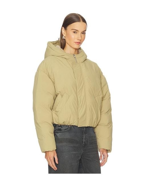 GRLFRND Natural Greer Puffer Jacket