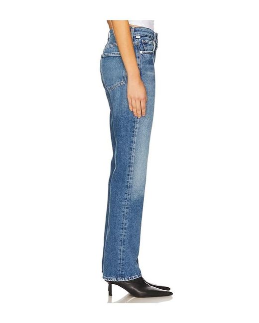 Citizens of Humanity Blue Zurie Straight Leg Jeans