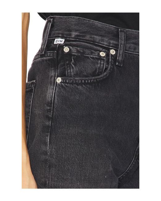Citizens of Humanity Blue Blaine High Rise Straight Jeans