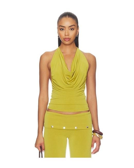 Bella Venice Yellow The Elsa Top