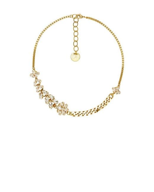 Anton Heunis Multicolor Short Multi Floral Necklace
