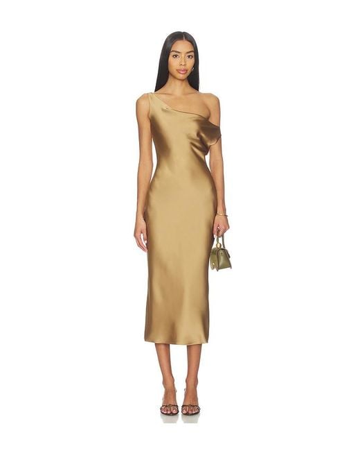 Norma Kamali Natural Drop Shoulder Maria Dress
