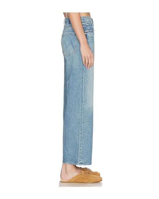 Mother Blue The Dodger Flood Jeans