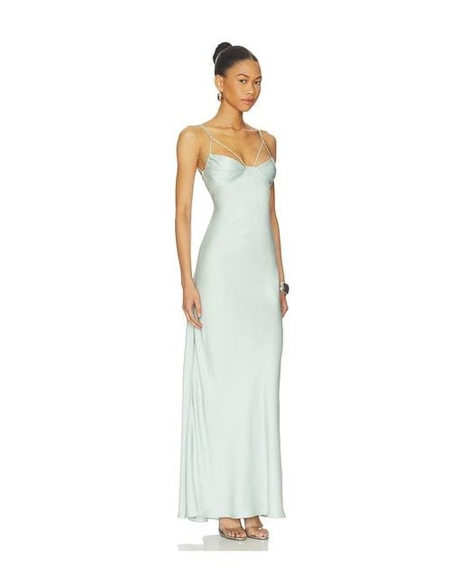 Anna October White Akari Maxi Dress