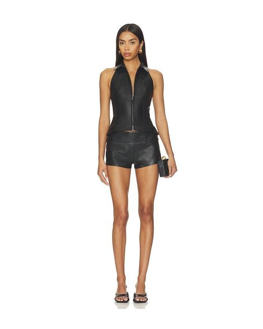 Cult Gaia Black Jill Top