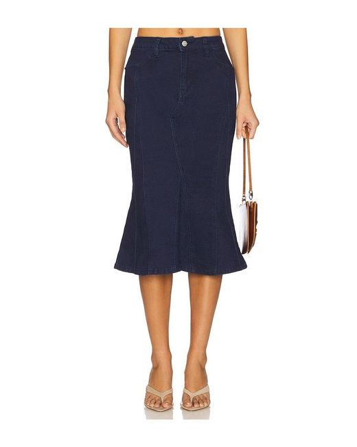 JUPE DARLA en Blue superdown