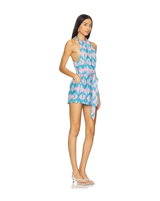 Saylor Blue Kurzoverall Krystal