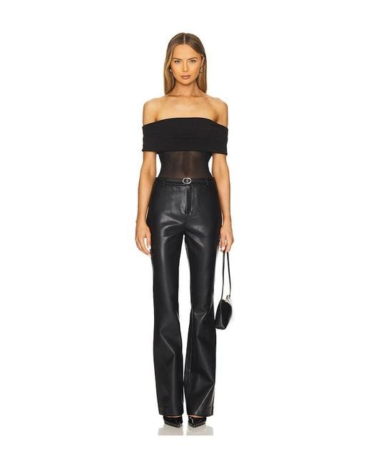 SER.O.YA Black Willa Bodysuit