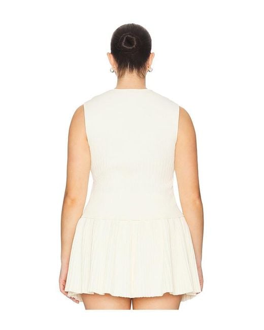 L'academie White 'Academie Dania Knit Top