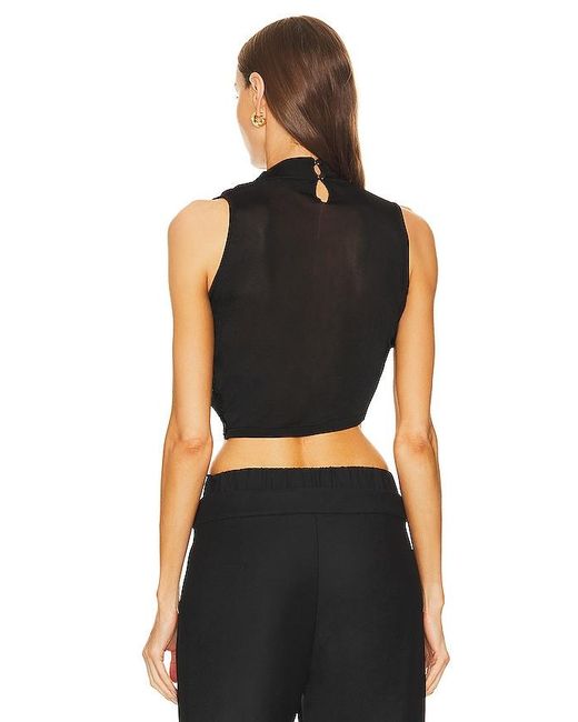 AYA MUSE Black Romi Top