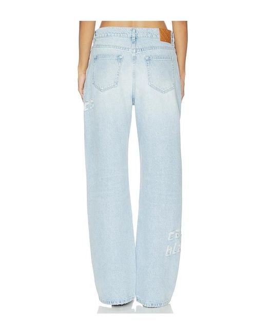 Casablanca Blue Graffiti Jeans