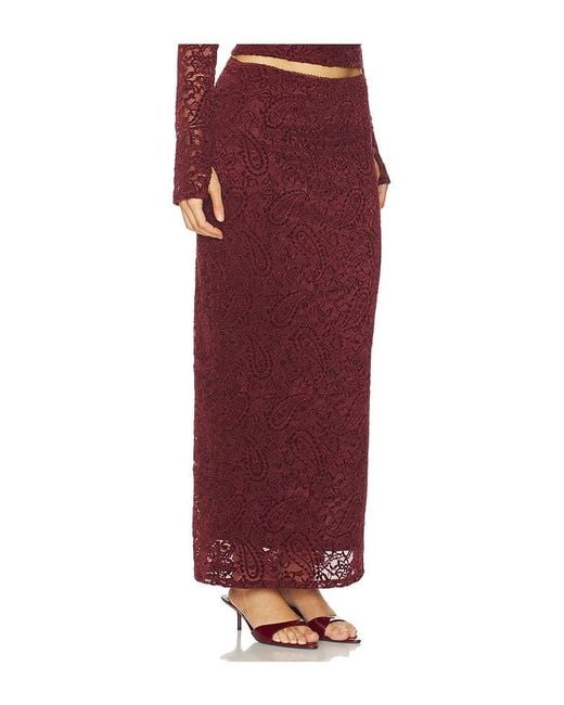 Nia Red Selena Skirt
