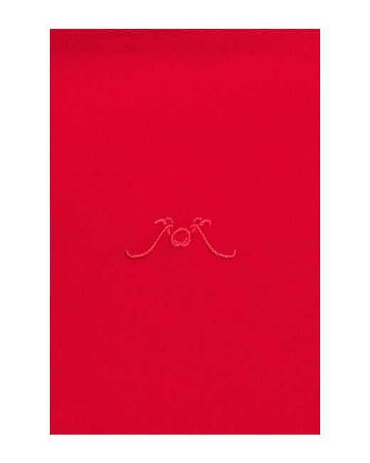 ROWEN ROSE Red Long Sleeve Polo Maxi Dress