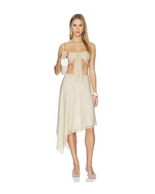 Lovers + Friends Natural Lucielle Top