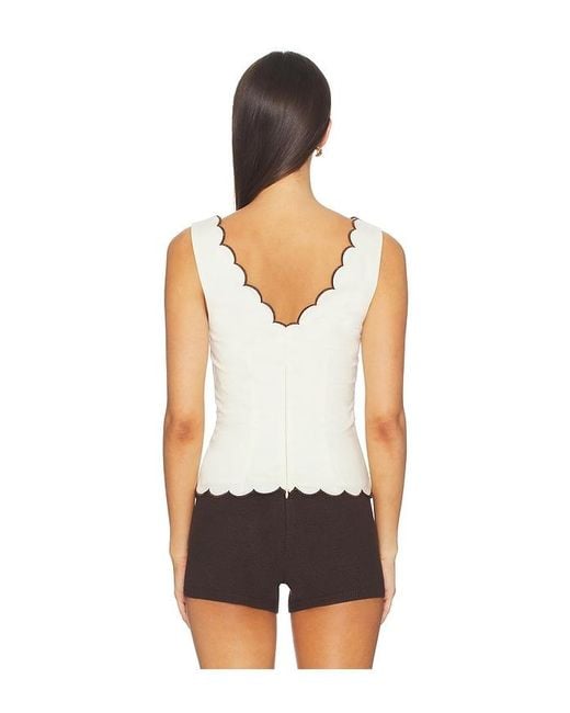 Tularosa White Samara Top