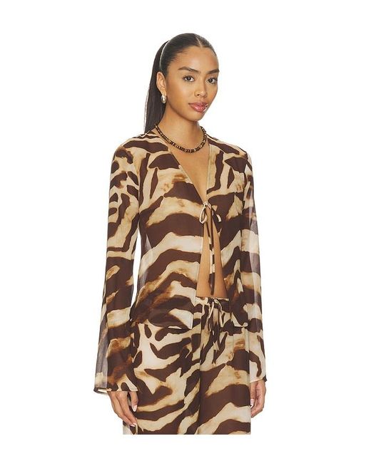 superdown Multicolor Osprey Tie Top
