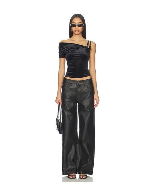Versace Jeans Couture Black Bustier Top