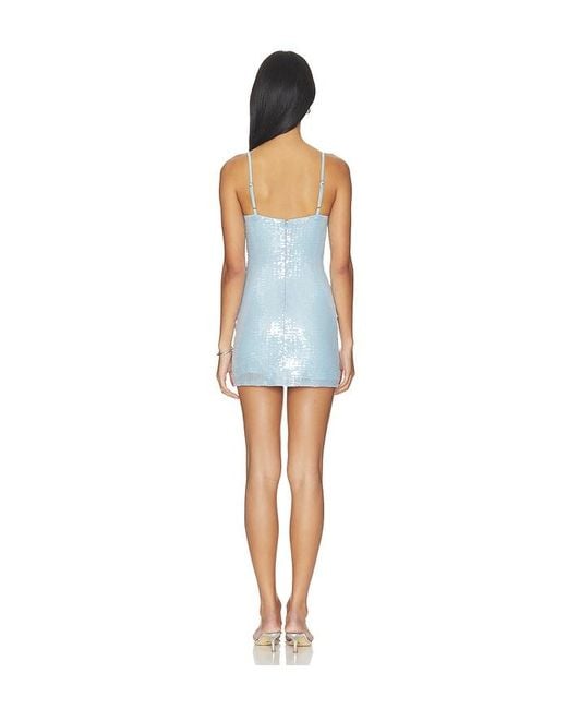 superdown Blue Alba Mini Dress