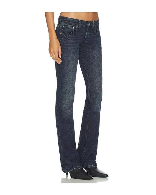 EB DENIM Blue Maria Mid Rise Bootcut Jean