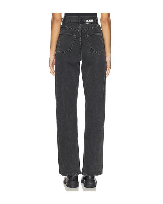 Dr. Denim Black Gerade Echo