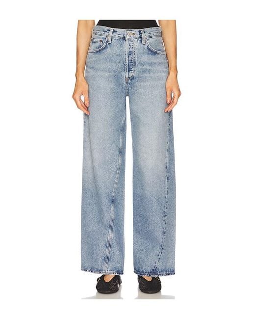 Pierna Ancha Twist En Color Azul Talla (También En 24, 25, 26, 27, 28, 29, 30, 31, 32) Agolde de color Blue