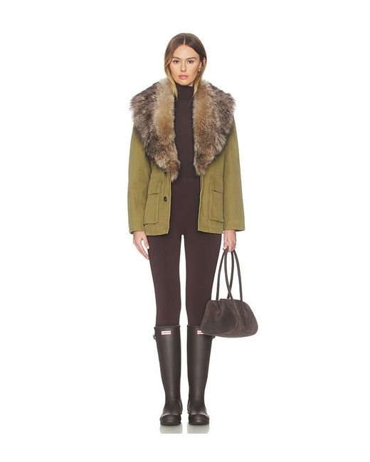 Nili Lotan Brown Ronay Parka