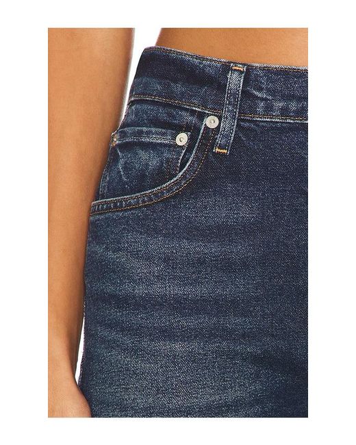 Citizens of Humanity Blue Vidia Mid-Rise Bootcut Jeans