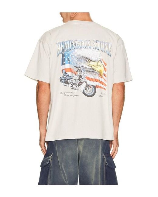 Remington Stone Natural Cash Or Gass Tee for men