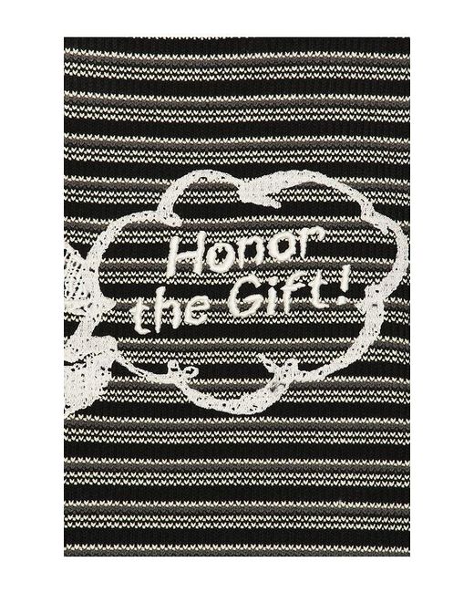 Honor The Gift Black Speak Striped Long Sleeve for men