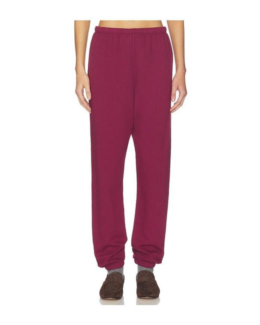 PERFECTWHITETEE Red Johnny French Terry Easy Sweatpant