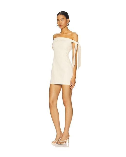 superdown White Astar Mini Dress