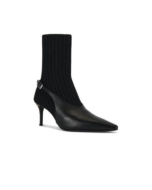Rag & Bone Black Boot Mercer Sock Slingback