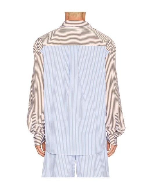 KROST Multicolor Long Striped Shirt for men