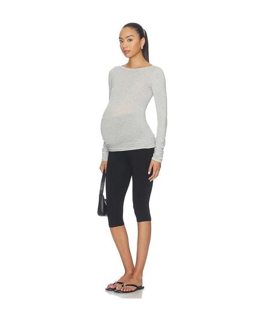 BUMPSUIT Black The Cotton Capri Legging