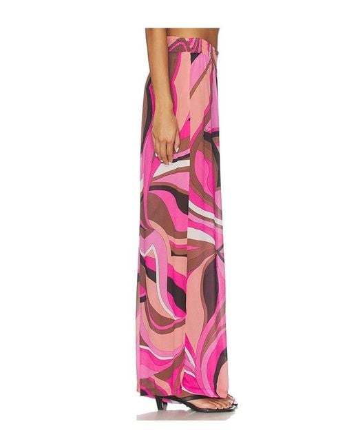 Cin Cin Pink Mission Wide Leg Pants