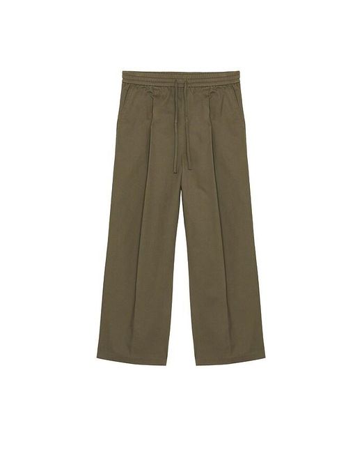 Fear Of God Green Pleat Front Drawstring Pant for men