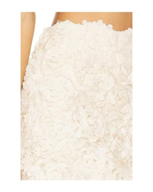 Astr White Ena Skirt