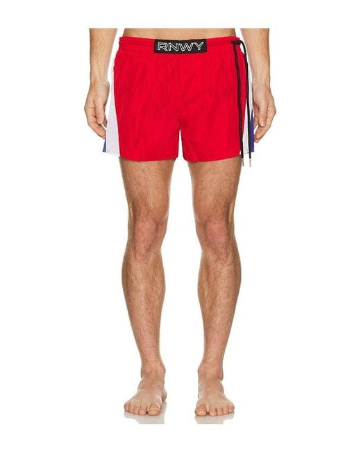 Runaway the Label Red Everett Boardshort for men