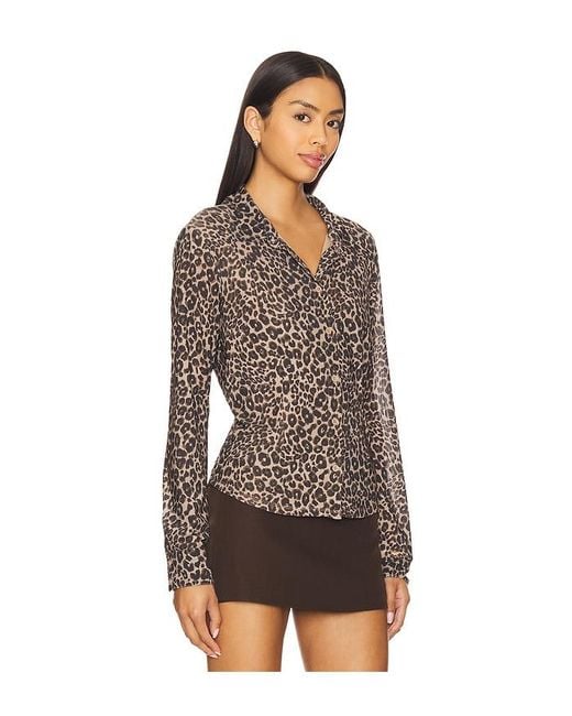 Top Manga Larga Top En Color Marrón Talla (También En Xs) Sanctuary de color Brown