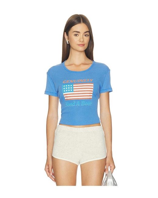 The Laundry Room Blue Genuinely Need A Beer Baby Tee
