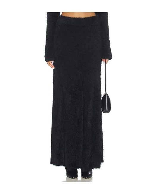 Helmut Lang Black Grunge Skirt