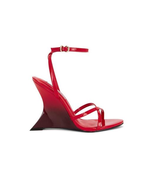 Steve Madden Red Layers Sandal