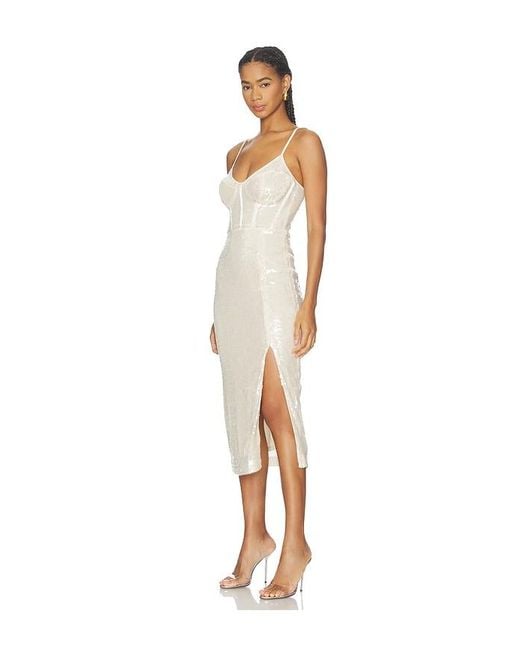 Astr White Liese Dress