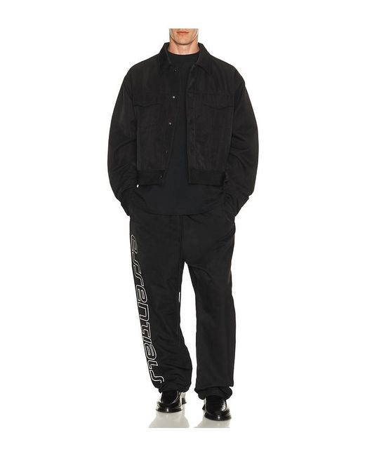 Fear Of God Black Classic Short Sleeve Tee for men