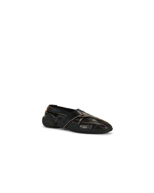Miista Black Loda Ballerina Flat