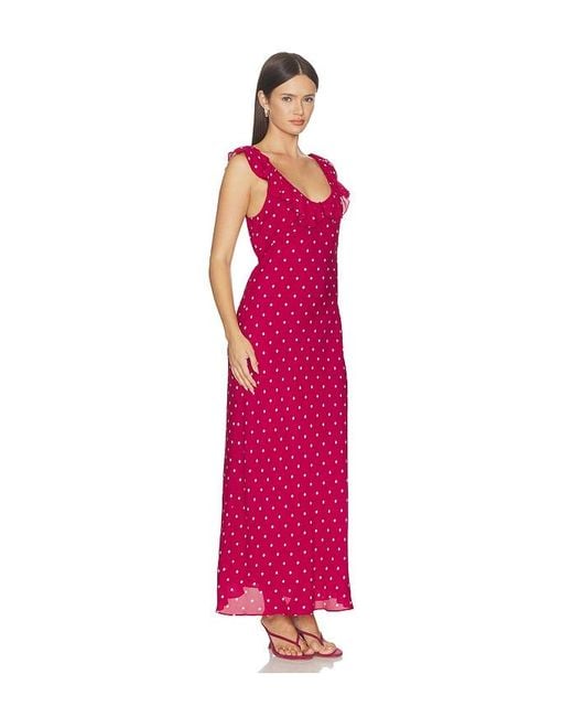 FAVORITE DAUGHTER Red The Blossom Dress