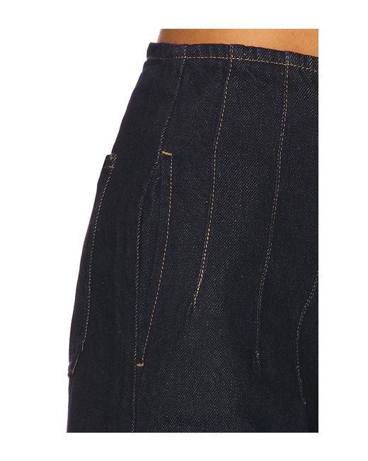 seventy + mochi Black Noah Wide Leg Jeans