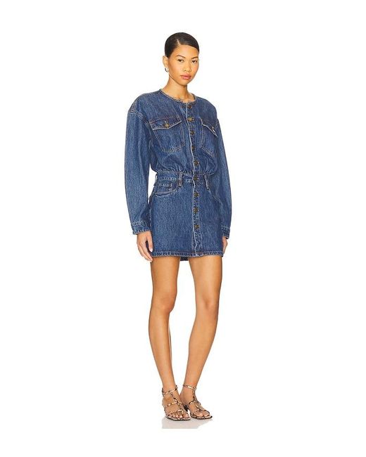 Blank NYC Blue Kleid